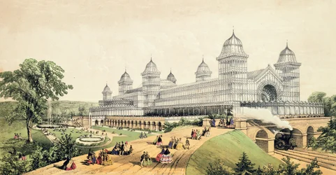Alexandra Palace, publié par J.King et Son, 1873